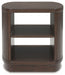 Korestone - Square End Table - Dark Brown – End Tables by Signature Design by Ashley® at Furniture Wholesale Plus , Nashville furniture store