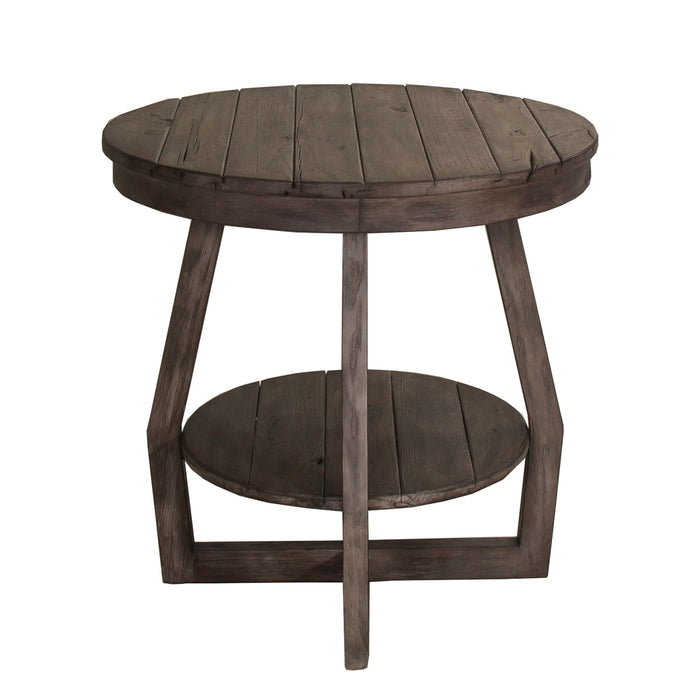 Hayden Way - End Table - Washed Gray – End Tables by Liberty Furniture at Furniture Wholesale Plus , Nashville furniture store