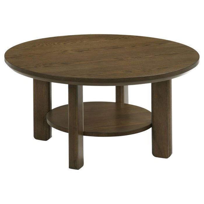 Ottowa - Round Wood Table With Shelf – End Tables by Coaster Fine Furniture at Furniture Wholesale Plus , Nashville furniture store