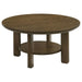 Ottowa - Round Wood Table With Shelf – End Tables by Coaster Fine Furniture at Furniture Wholesale Plus , Nashville furniture store