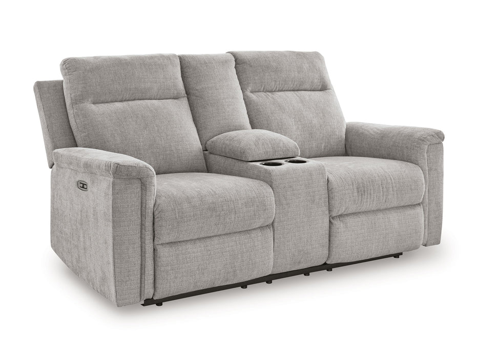 Barnsana - Dbl Power Reclining Loveseat With Console – Reclining Loveseats by Signature Design by Ashley® at Furniture Wholesale Plus , Nashville furniture store