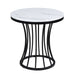 Hadley - 3-Piece Cocktail Table Set - White / Black – Table Sets by Crown Mark at Furniture Wholesale Plus , Nashville furniture store