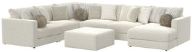 Ritzy - Modular Sofa And Included Cocktail Ottoman – 2 Piece Living Room Sets by Jackson at Furniture Wholesale Plus , Nashville furniture store