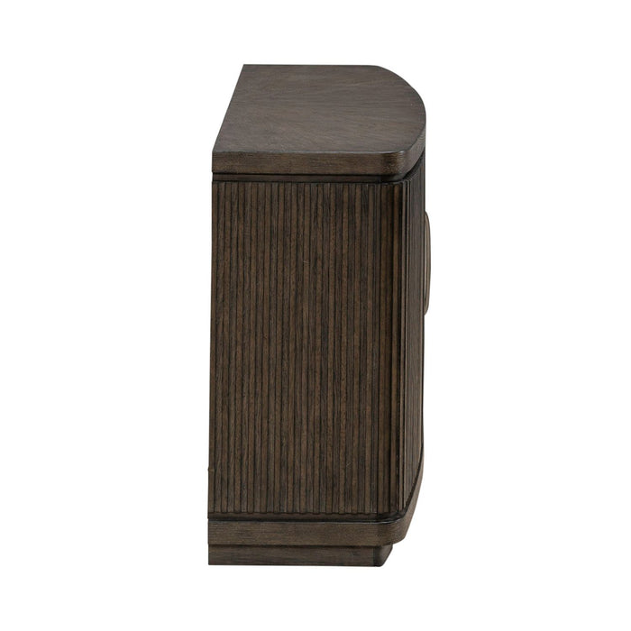 Cascade Falls - 82" TV Console - Satin Espresso – TV Stands by Liberty Furniture at Furniture Wholesale Plus , Nashville furniture store