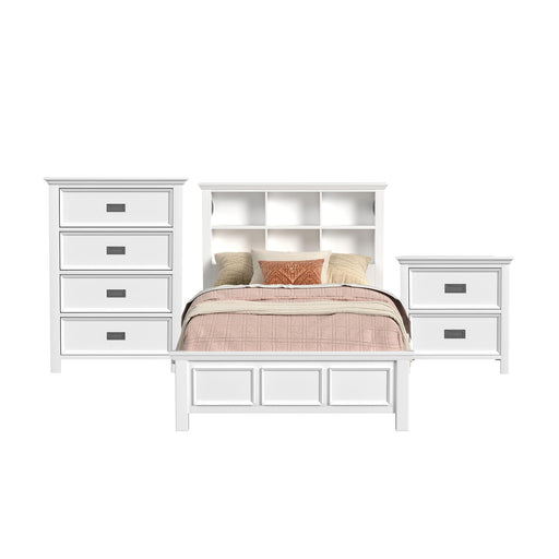 Hampton Kids - Bookcase Bedroom Set – 3 Piece Bedroom Sets by Elements International at Furniture Wholesale Plus , Nashville furniture store
