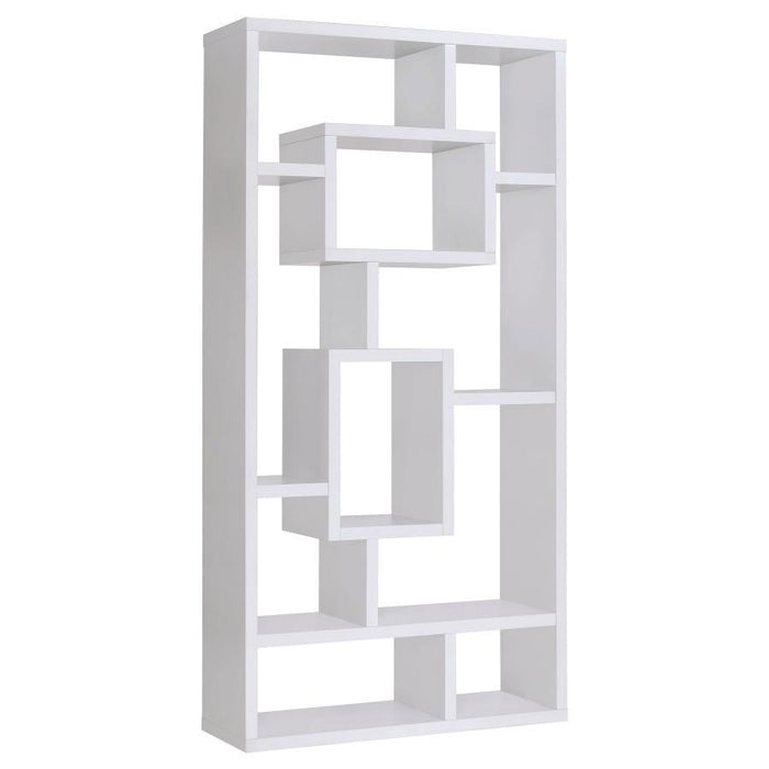 Corey - 8-Shelf Bookshelf – Standard Bookcases by CoasterEveryday at Furniture Wholesale Plus , Nashville furniture store