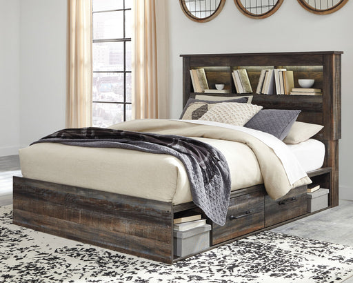 Drystan - Panel Bookcase Bed - Premium Storage Beds from Signature Design by Ashley® - Just $388! Shop now at Furniture Wholesale Plus  We are the best furniture store in Nashville, Hendersonville, Goodlettsville, Madison, Antioch, Mount Juliet, Lebanon, Gallatin, Springfield, Murfreesboro, Franklin, Brentwood