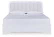 Jarlee - 4 Pc. - King Panel Bed, Dresser, Mirror And Nightstand - White – 4 Piece Bedroom Sets by Signature Design by Ashley® at Furniture Wholesale Plus , Nashville furniture store