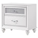 Barzini - 2-drawer Nightstand – Accent Nightstands by CoasterEveryday at Furniture Wholesale Plus , Nashville furniture store