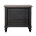 Americana Farmhouse - Bedside Chest With Charging Station – Bedside Chests by Liberty Furniture at Furniture Wholesale Plus , Nashville furniture store