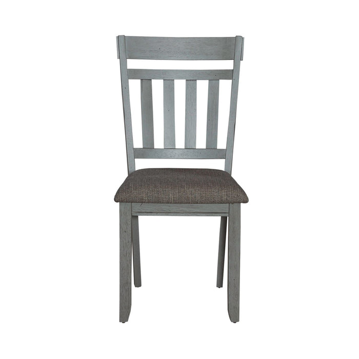 Newport - Splat Back Side Chair - Smokey Gray / Carbon Gray – Side Chairs by Liberty Furniture at Furniture Wholesale Plus , Nashville furniture store