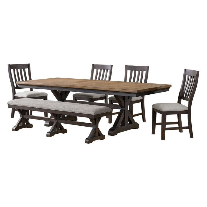 Montrose - Standard Height Dining Set – 5 Piece Dining Room Sets by Elements International at Furniture Wholesale Plus , Nashville furniture store
