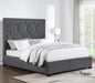 Bowfield - Upholstered Panel Bed – Upholstered Beds by CoasterElevations at Furniture Wholesale Plus , Nashville furniture store