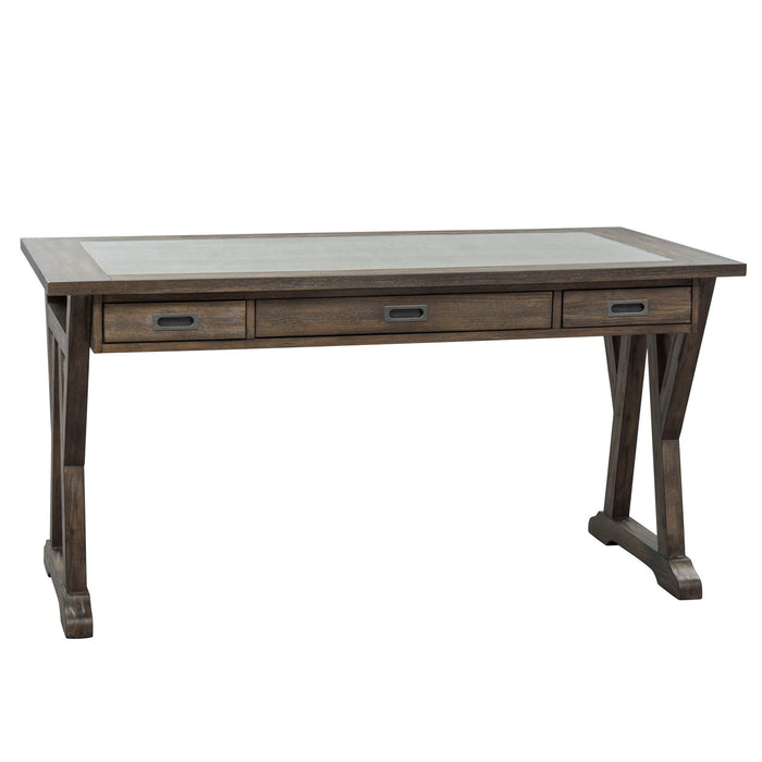 Stone Brook - Laptop Desk - Rustic Saddle – Computer Desks by Liberty Furniture at Furniture Wholesale Plus , Nashville furniture store