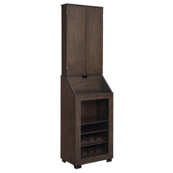 Bone - Dartboard Cabinet Ssg-120405 Cabinet With Dartboard - Dark Brown – Gaming Tables by Elements International at Furniture Wholesale Plus , Nashville furniture store