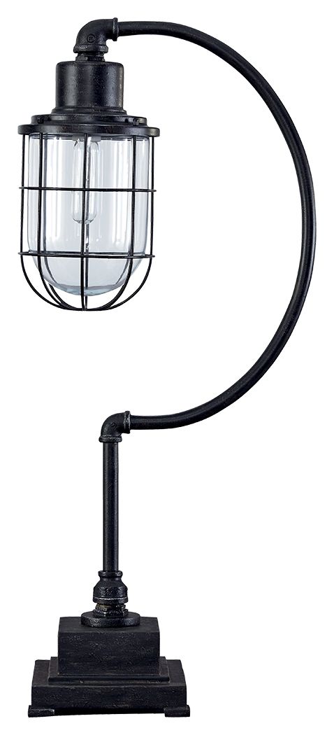 Jae - Antique Black - Metal Desk Lamp - Premium Table Lamps from Signature Design by Ashley® - Just $128! Shop now at Furniture Wholesale Plus  We are the best furniture store in Nashville, Hendersonville, Goodlettsville, Madison, Antioch, Mount Juliet, Lebanon, Gallatin, Springfield, Murfreesboro, Franklin, Brentwood