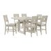 Avalanche - Square Counter Height Dining Set – 5 Piece Dining Room Sets by Elements International at Furniture Wholesale Plus , Nashville furniture store