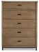 Tomtyn - Five Drawer Chest - Light Brown – Accent Chests by Benchcraft® at Furniture Wholesale Plus , Nashville furniture store