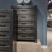 Caruso Heights - 5 Drawer Chest - Aged Whiskey – Accent Chests by Liberty Furniture at Furniture Wholesale Plus , Nashville furniture store