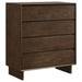 Glenwood - 4-Drawer Chest Of Drawers - Warm Brown – Accent Chests by Coaster Fine Furniture at Furniture Wholesale Plus , Nashville furniture store