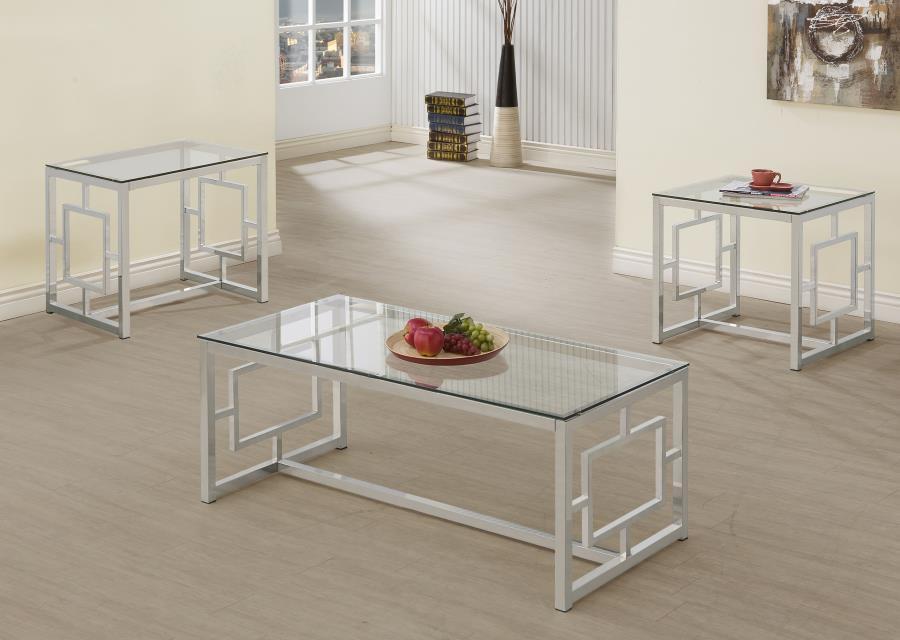 Merced - Rectangular Coffee Table Set – Table Sets by Coaster Fine Furniture at Furniture Wholesale Plus , Nashville furniture store