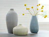 Eiderman - Vase Set (Set of 3) - Gray / Blue / Green – Vases & Jars by Signature Design by Ashley® at Furniture Wholesale Plus , Nashville furniture store