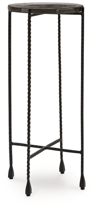 Newgoren - Accent Table - Clear / Black – Accent Tables by Signature Design by Ashley® at Furniture Wholesale Plus , Nashville furniture store