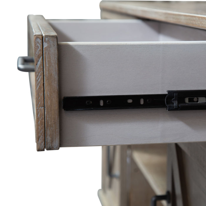 Parkland Falls - Sofa Table - Weathered Taupe – Sofa Tables by Liberty Furniture at Furniture Wholesale Plus , Nashville furniture store