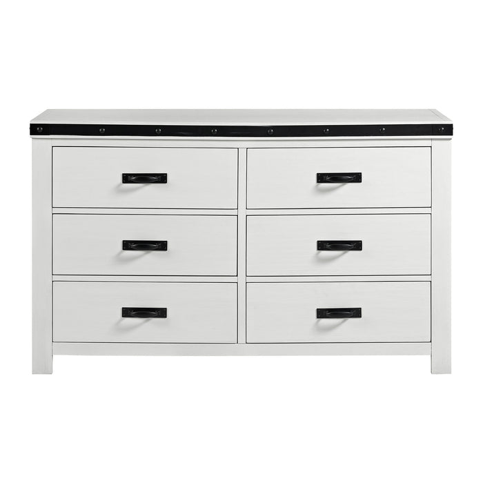 Wade - Youth 6-Drawer Dresser – Dressers by Elements International at Furniture Wholesale Plus , Nashville furniture store