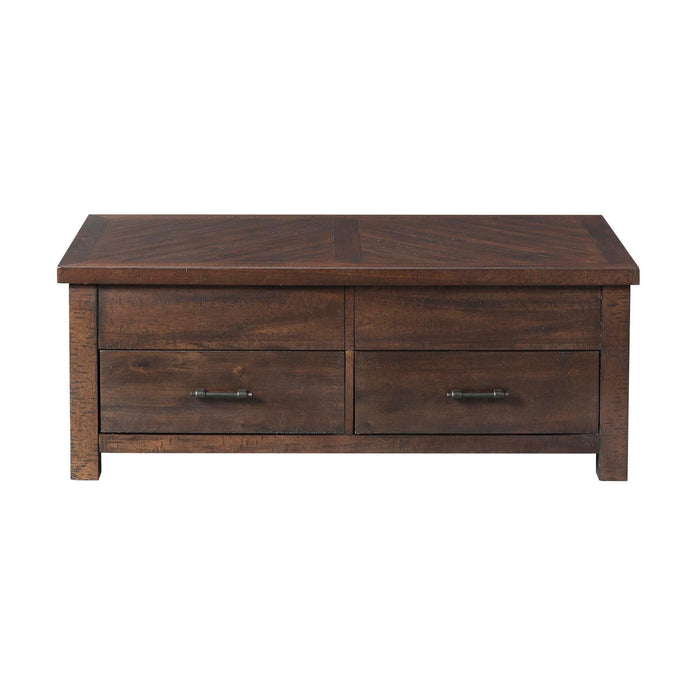 Jax - Lift Top Coffee Table - Dark Walnut – Coffee Tables by Elements International at Furniture Wholesale Plus , Nashville furniture store