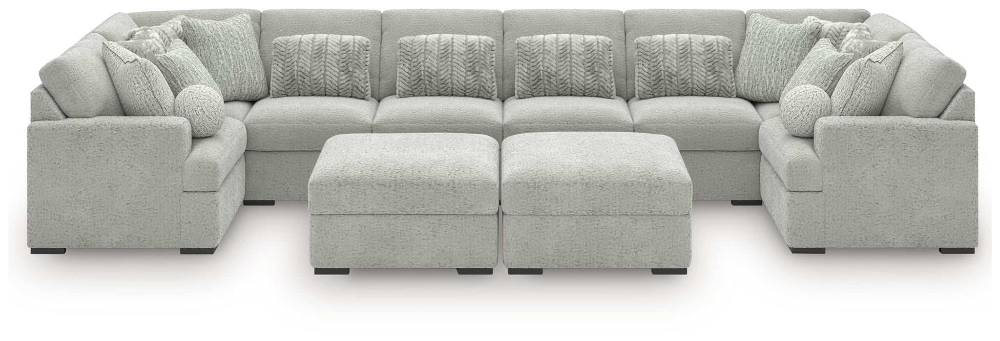 Cuddle Plush - Sectional – Stationary Sectionals by Signature Design by Ashley® at Furniture Wholesale Plus , Nashville furniture store