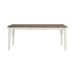 Al Fresco - Rectangular Leg Table - Graphite & Whitestone – Dining Tables by Liberty Furniture at Furniture Wholesale Plus , Nashville furniture store