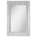 Aideen - Acrylic Crystal Wall Mirror - Silver - Premium Wall Mirrors from CoasterElevations - Just $469! Shop now at Furniture Wholesale Plus  We are the best furniture store in Nashville, Hendersonville, Goodlettsville, Madison, Antioch, Mount Juliet, Lebanon, Gallatin, Springfield, Murfreesboro, Franklin, Brentwood