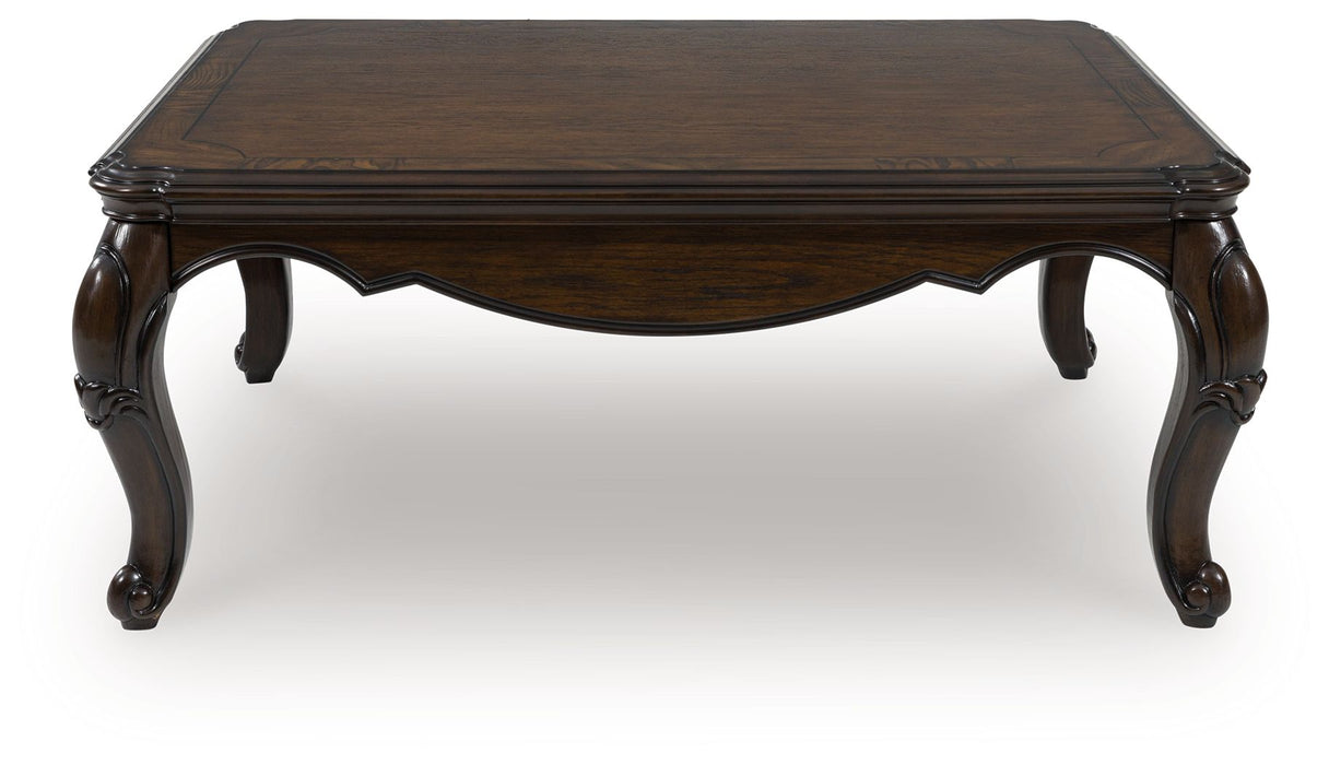 Maylee - Table With Cabriole Legs – Cocktail Tables by Signature Design by Ashley® at Furniture Wholesale Plus , Nashville furniture store