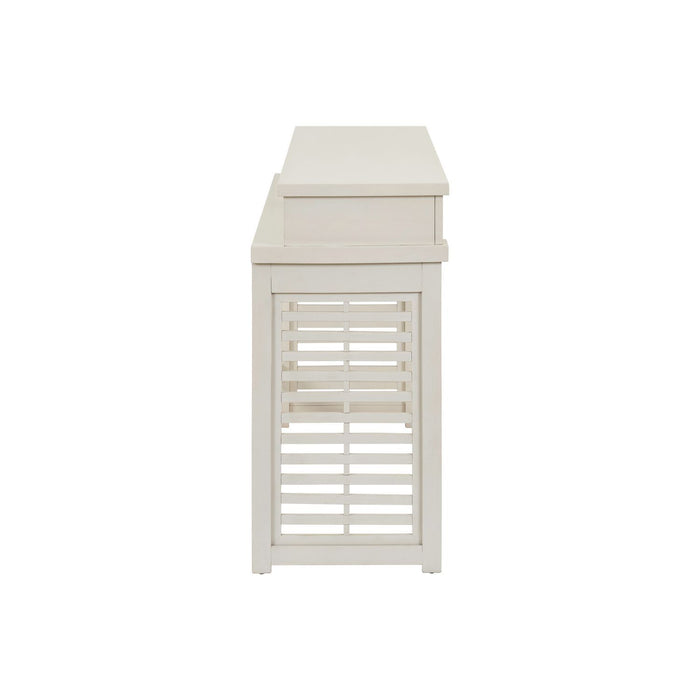 Berkley Square - Sofa Bar Console - Linen & Khaki – Console Tables by Liberty Furniture at Furniture Wholesale Plus , Nashville furniture store