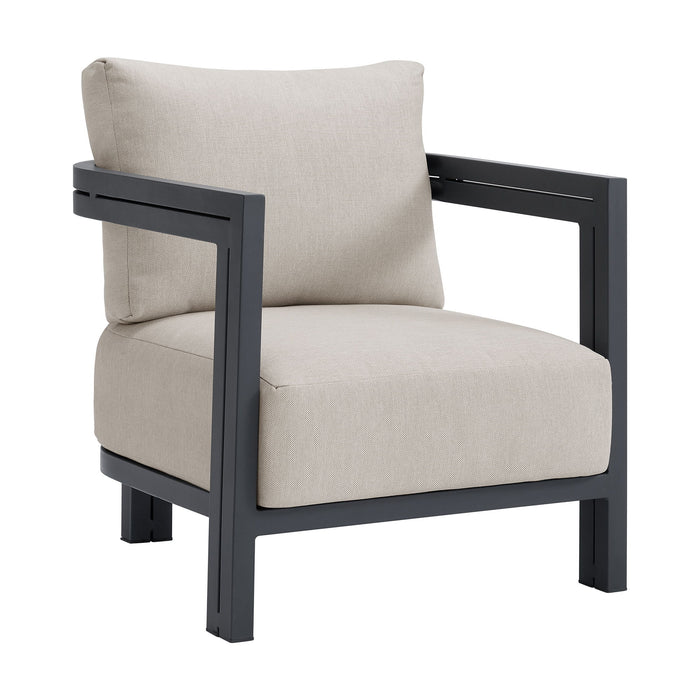 Playa - Chair (Set of 2) - Dark Gray / Beige – Chair Sets by Elements International at Furniture Wholesale Plus , Nashville furniture store