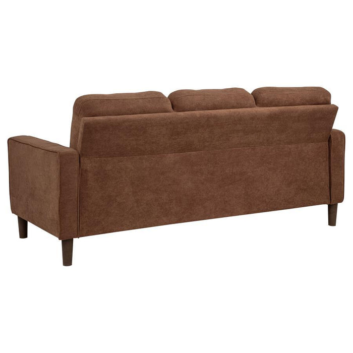 Bowen II - Upholstered Track Arm Sofa Set – Stationary Sofas & Loveseats by Coaster Fine Furniture at Furniture Wholesale Plus , Nashville furniture store