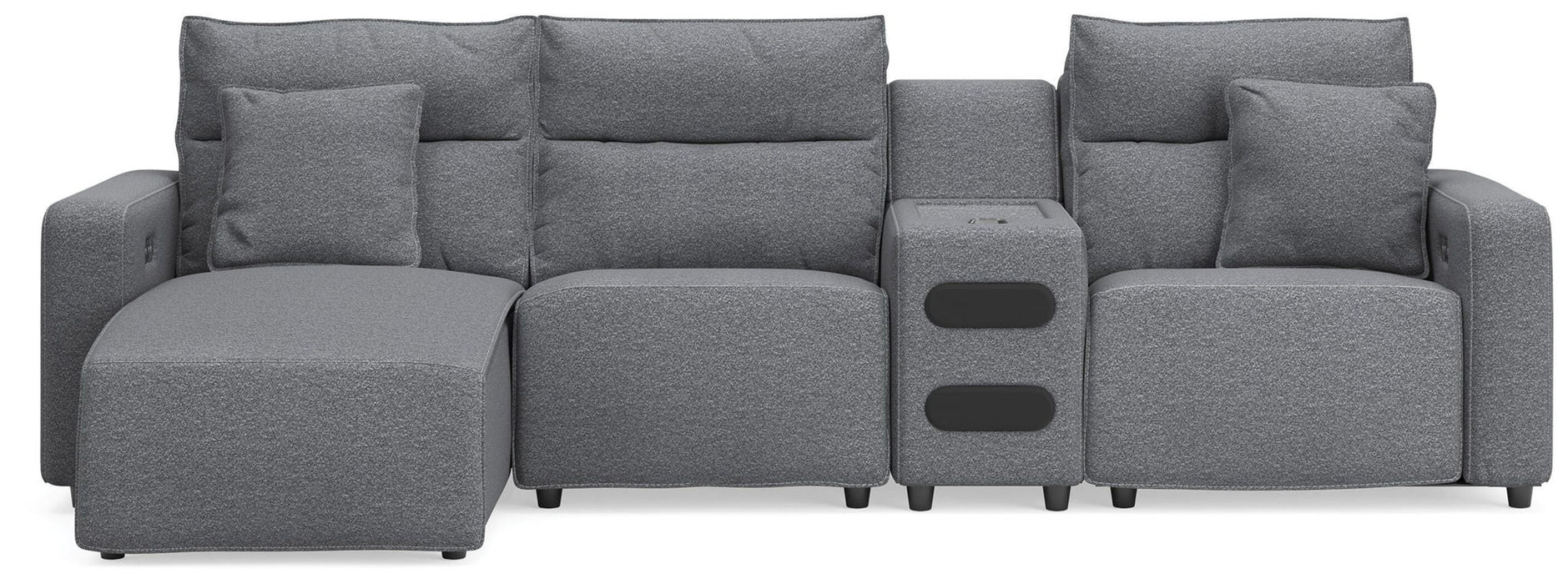 Modmax II - Reclining Sectional - Salt And Pepper – Reclining Sectionals by Signature Design by Ashley® at Furniture Wholesale Plus , Nashville furniture store