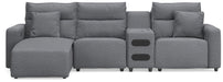 Modmax II - Reclining Sectional - Salt And Pepper – Reclining Sectionals by Signature Design by Ashley® at Furniture Wholesale Plus , Nashville furniture store