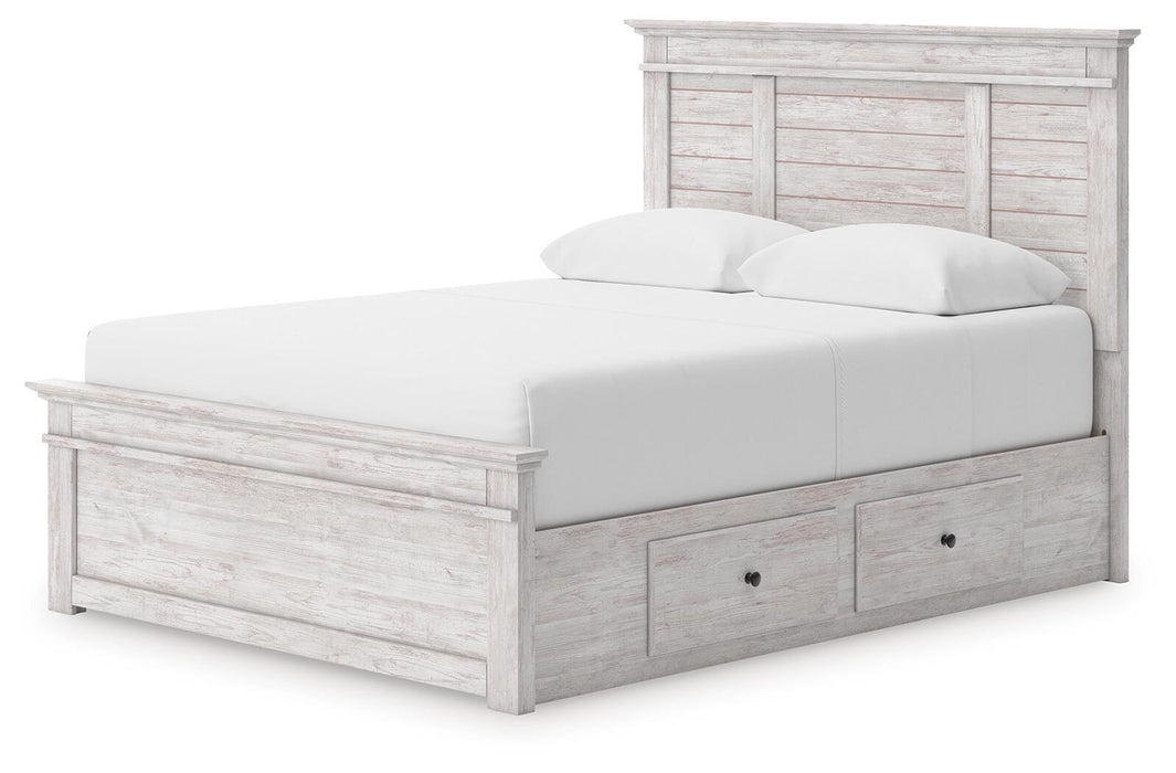 Makidern - Panel Storage Bed – Storage Beds by Signature Design by Ashley® at Furniture Wholesale Plus , Nashville furniture store