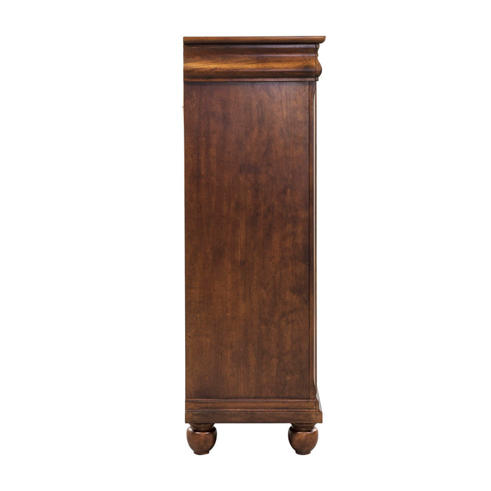 Rustic Traditions - 5 Drawer Chest – Accent Chests by Liberty Furniture at Furniture Wholesale Plus , Nashville furniture store