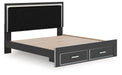 Zuraleus - Upholstered Panel Platform Storage Bed – Storage Beds by Signature Design by Ashley® at Furniture Wholesale Plus , Nashville furniture store