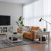 Caruso Heights - 3 Piece Set - Whitestone – Table Sets by Liberty Furniture at Furniture Wholesale Plus , Nashville furniture store