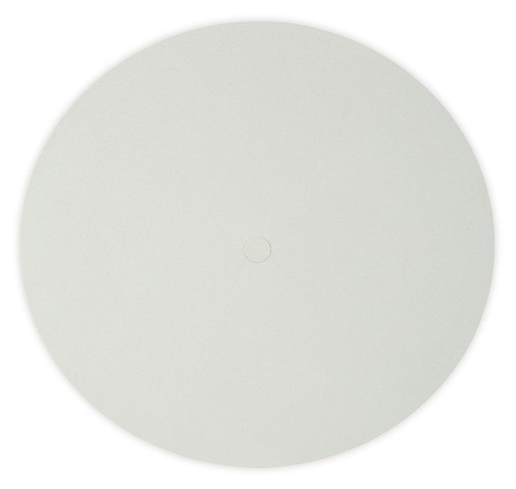 Seton Creek - Beige - Round Bar Table With Umbrella Option - Premium Bar Tables from Signature Design by Ashley® - Just $628! Shop now at Furniture Wholesale Plus  We are the best furniture store in Nashville, Hendersonville, Goodlettsville, Madison, Antioch, Mount Juliet, Lebanon, Gallatin, Springfield, Murfreesboro, Franklin, Brentwood