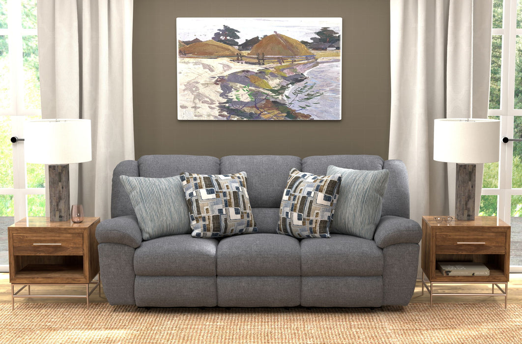 Trifecta - Sofa With 3 Recliners and Drop Down Table – Reclining Sofas by Catnapper at Furniture Wholesale Plus , Nashville furniture store