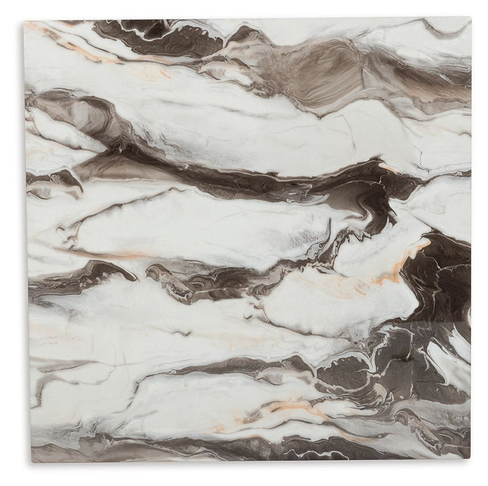 Jeshina - Square Dining Room Counter Table - Dark Brown / Beige – Counter Tables by Signature Design by Ashley® at Furniture Wholesale Plus , Nashville furniture store