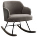 Paige - Boucle Upholstered Mid Back Rocking Chair - Premium Rocker Chairs from Coaster Fine Furniture - Just $319! Shop now at Furniture Wholesale Plus  We are the best furniture store in Nashville, Hendersonville, Goodlettsville, Madison, Antioch, Mount Juliet, Lebanon, Gallatin, Springfield, Murfreesboro, Franklin, Brentwood