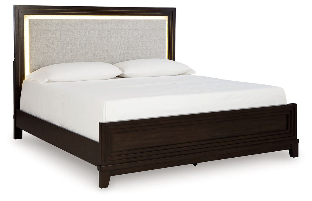 Neymorton - Upholstered Panel Bed – Upholstered Beds by Signature Design by Ashley® at Furniture Wholesale Plus , Nashville furniture store