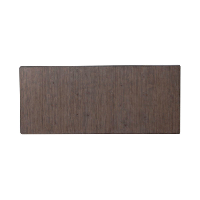 River Place - Trestle Table - Riverstone White & Tobacco – Dining Tables by Liberty Furniture at Furniture Wholesale Plus , Nashville furniture store