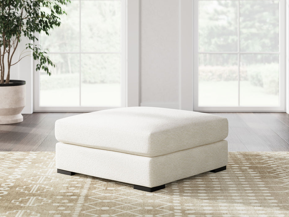 Donelson Creek - Oversized Accent Ottoman - Vanilla – Accent Ottomans by Benchcraft® at Furniture Wholesale Plus , Nashville furniture store